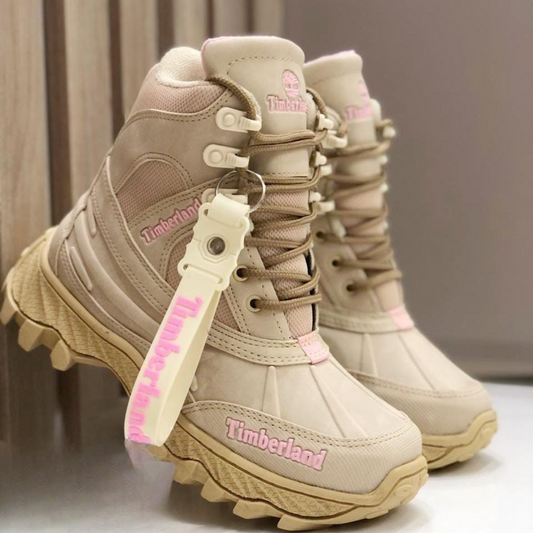 Bota Timberland Unisex Beige - Rosa